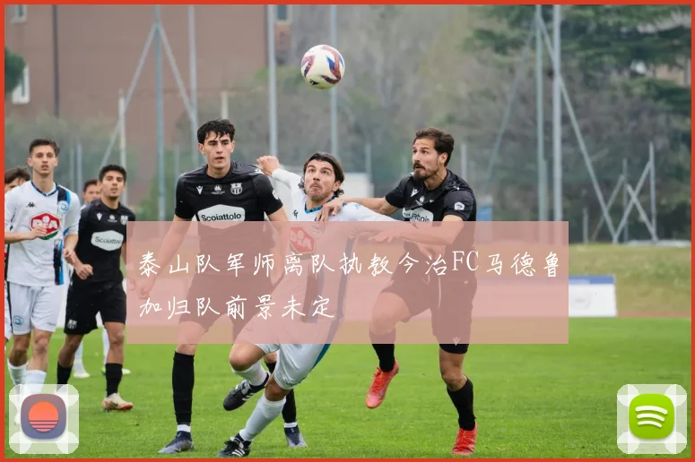 泰山队军师离队执教今治FC马德鲁加归队前景未定